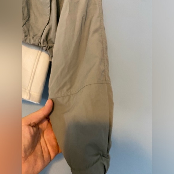 ZARA CONTRAST NEOPRENE-EFFECT HOODED JACKET Size XS - Picture 6 of 11